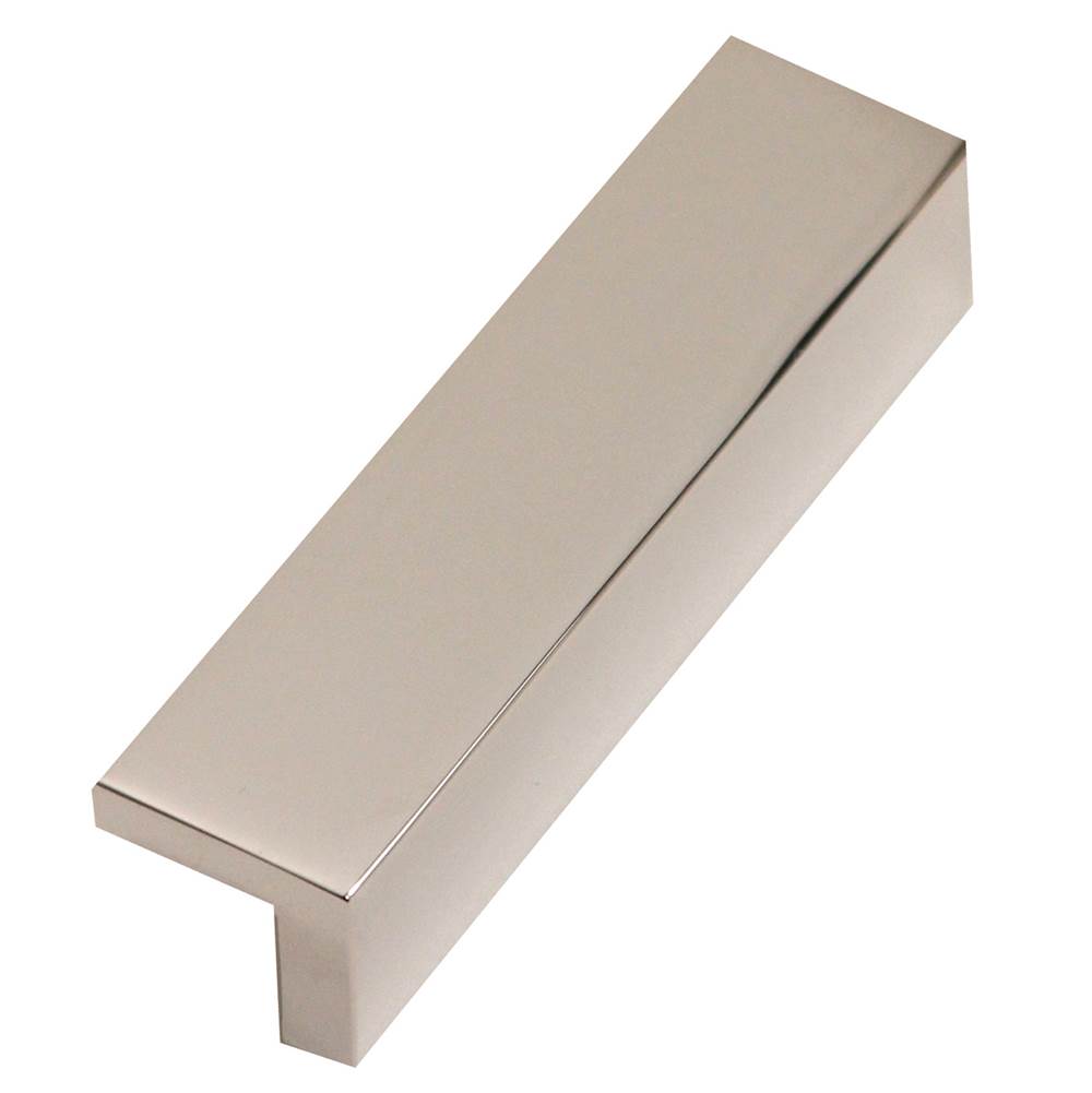 Tab Pull 4" in Satin Nickel