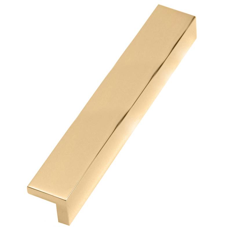 Tab Pull 8" in Polished Brass