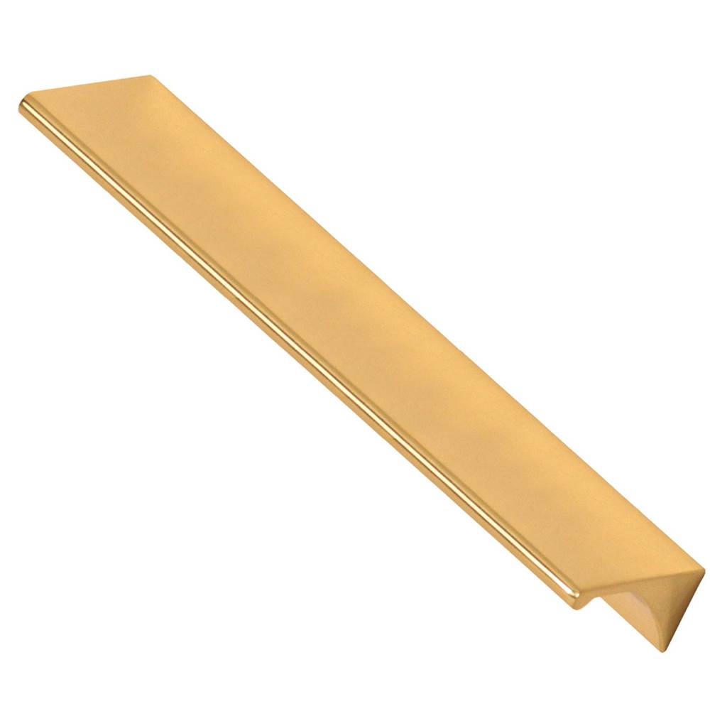 Tab Pull 8" in Polished Brass