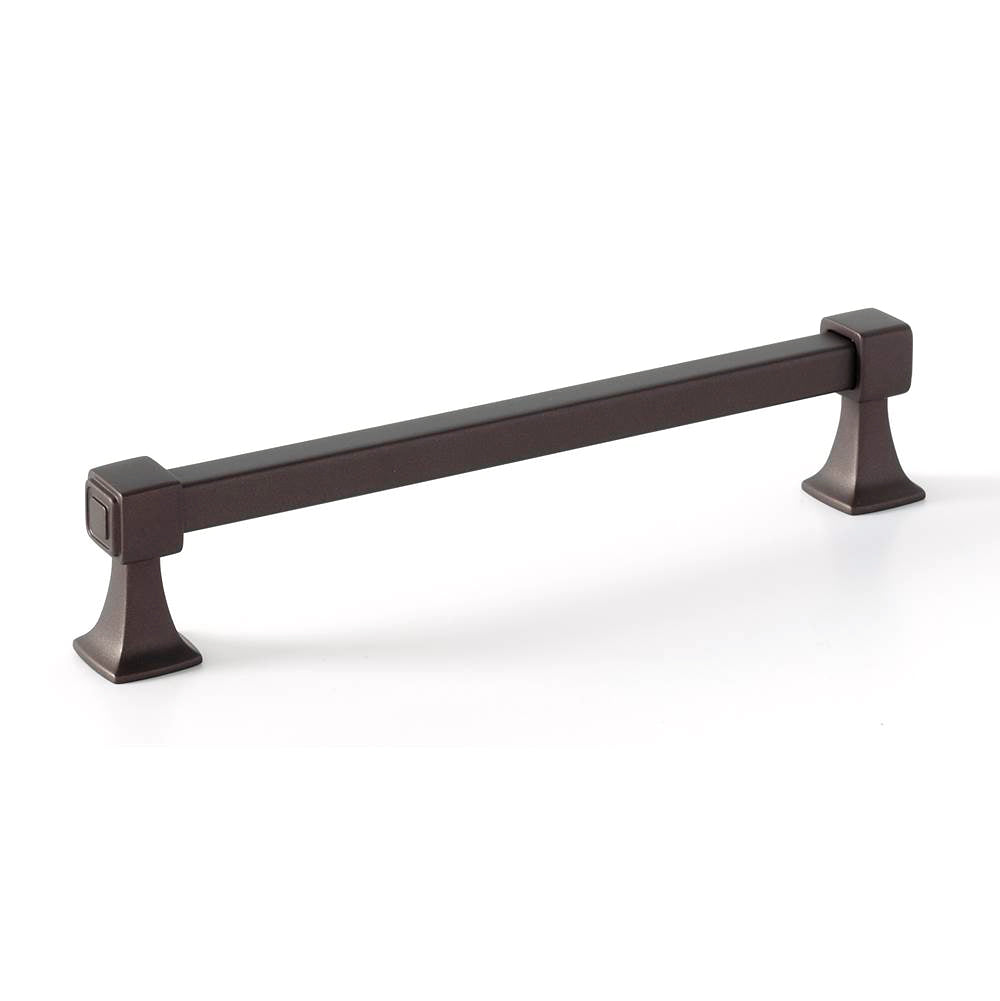 Cube 6" Pull in Chocolate Bronze