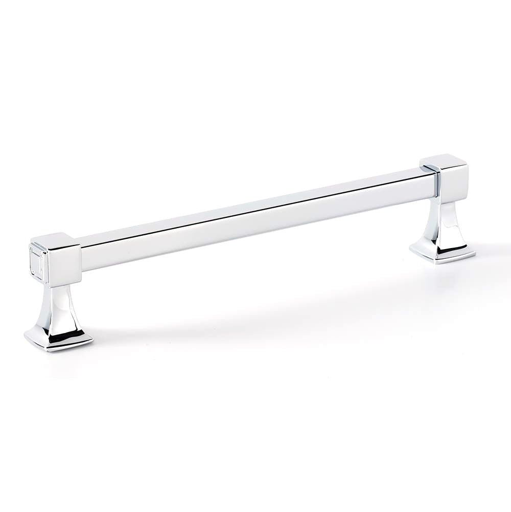 Cube 6" Pull in Polished Chrome