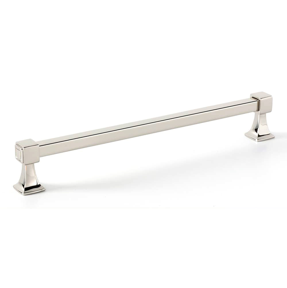 Cube 8" Pull in Polished Nickel