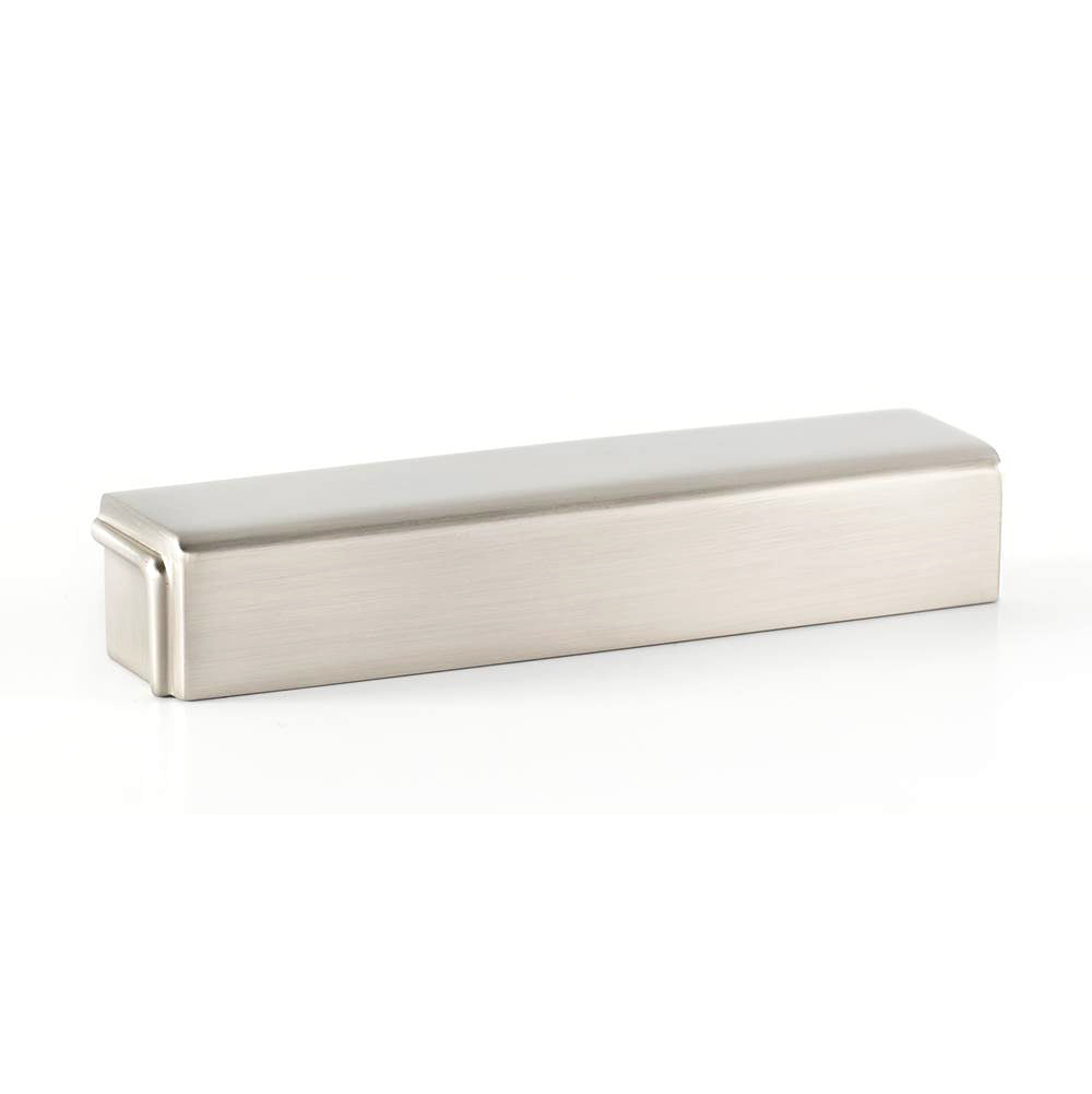 Cube 4" Cup Pull in Satin Nickel