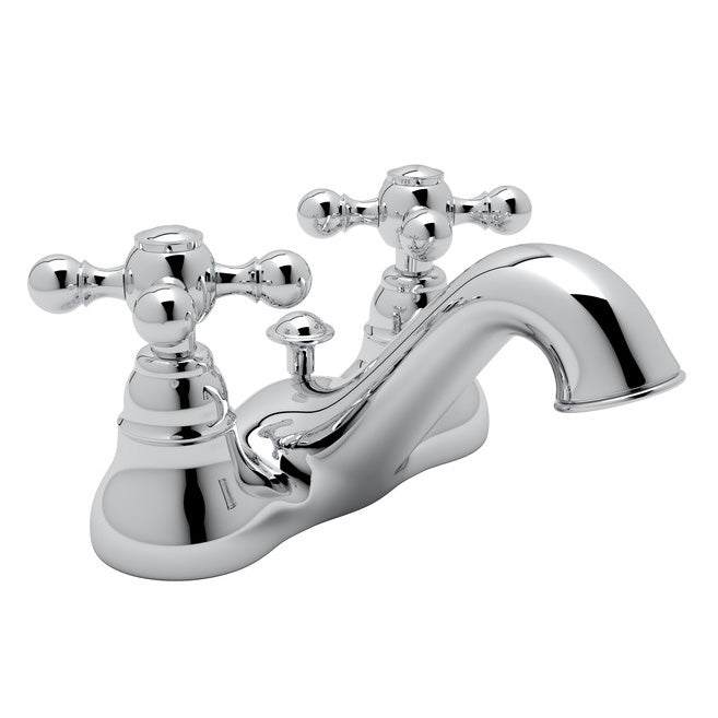 Arcana Centerset Lav Fct in Polished Chrome w/Cross Handles