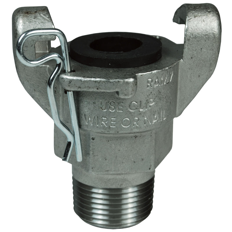 COUPLING 3/4 316SS MNPT END RAM7 - AIR KING UNVERSAL W/CLIP