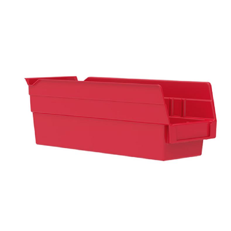 Bin 4-1/8"X4"X11-5/8" Red
