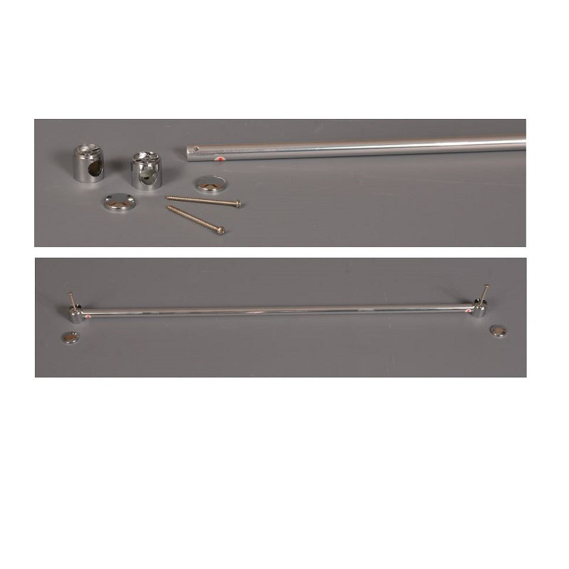 Tie Bar 31-1/2x9/16" in Aluminum for Shower Screen