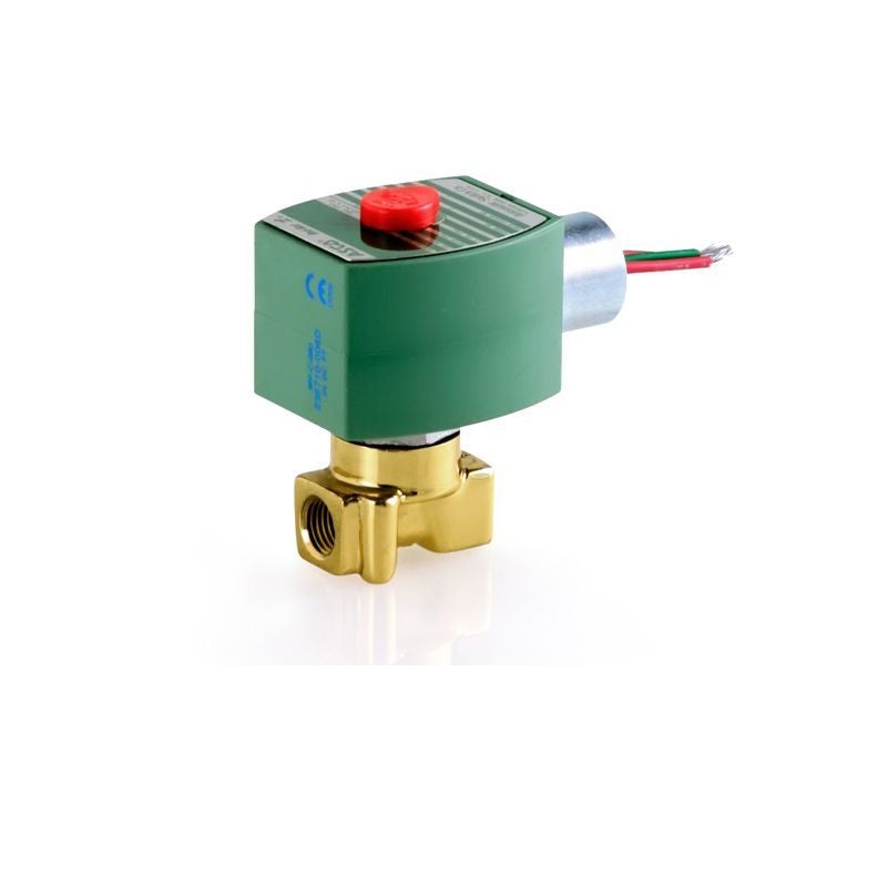 Solenoid Valve 1/8" Brass 2-Way AC 115V Normally Closed