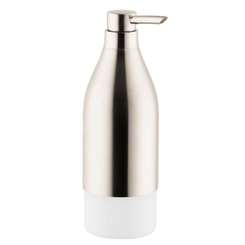 Axor Starck Soap Dispenser in Brushed Nickel