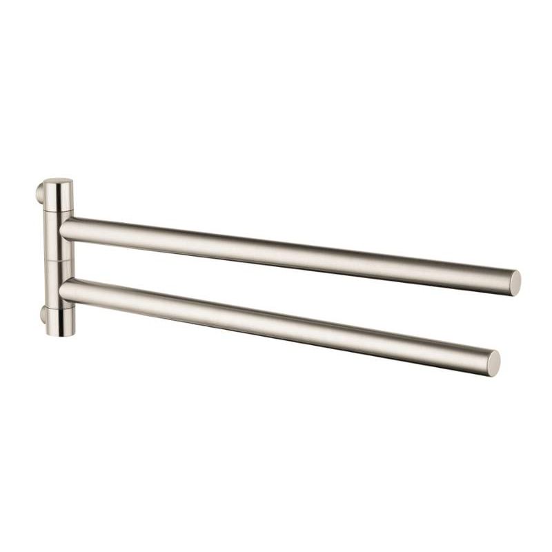 Axor Starck 16" Dual Towel Bar in Brushed Nickel