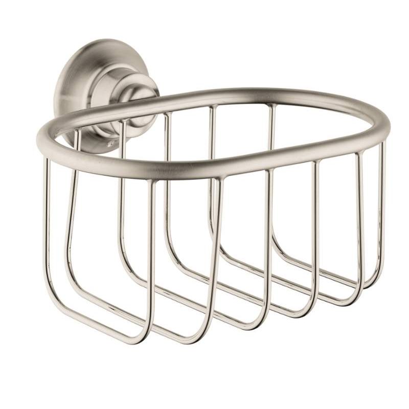 Axor Montreux Soap Basket w/Holder in Brushed Nickel