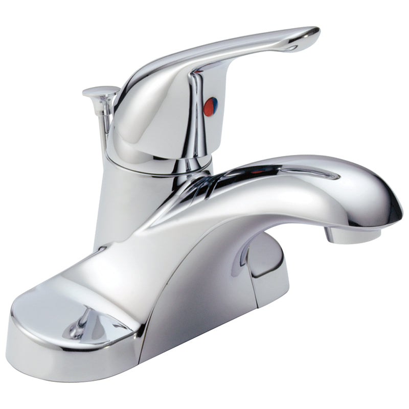 Foundations 4" Centerset Lav Fct in Chrome w/1 Lever Handle