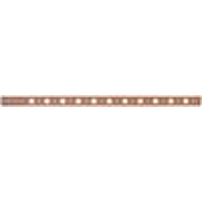 BRACKET 1-1/4X26 STEEL STUB OUT 521-126 COPPER PLATED