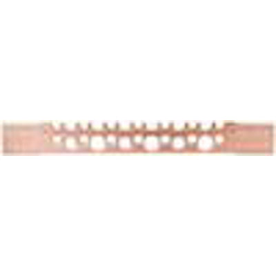 BRACKET 2X20 COPPER PLATED STEEL 521-851PK CUT-CASE BOX