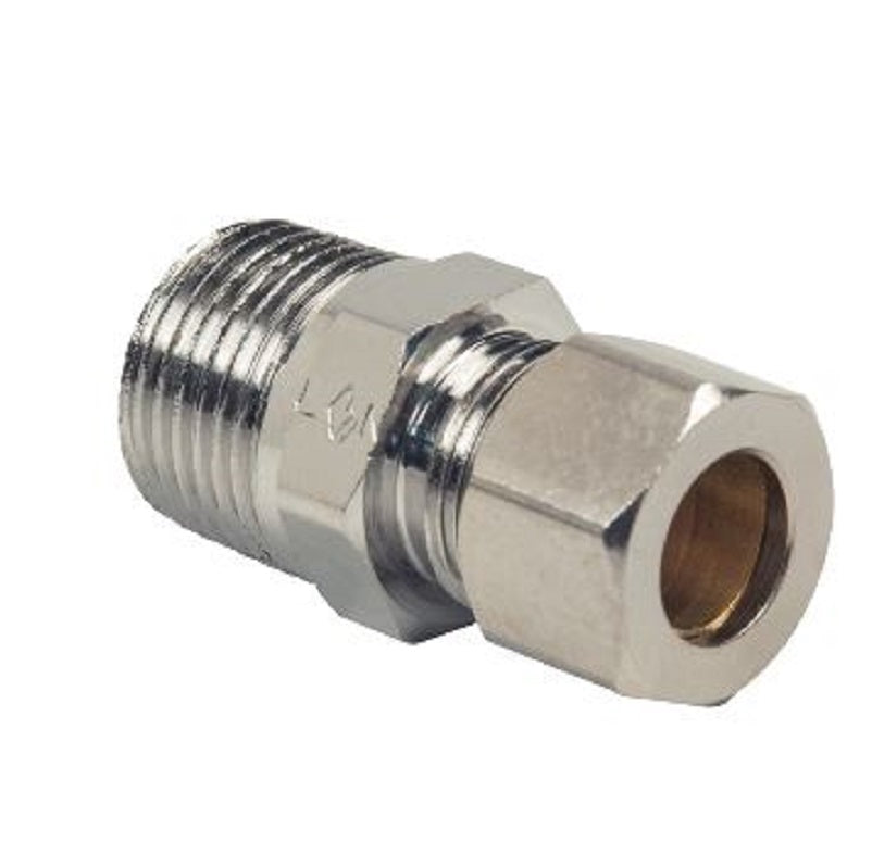 COUPLING 3/8 CP M X CMP 11X C CHROME