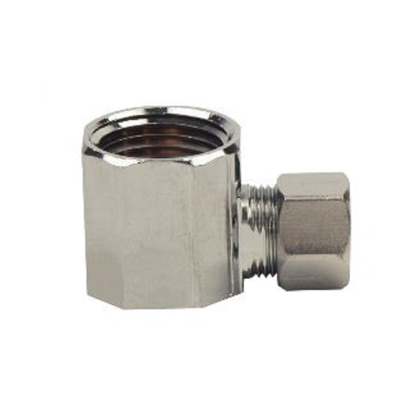 ELL 1/2 FIP X 3/8 OD CP FXCMP 70-6-8X C CHROME