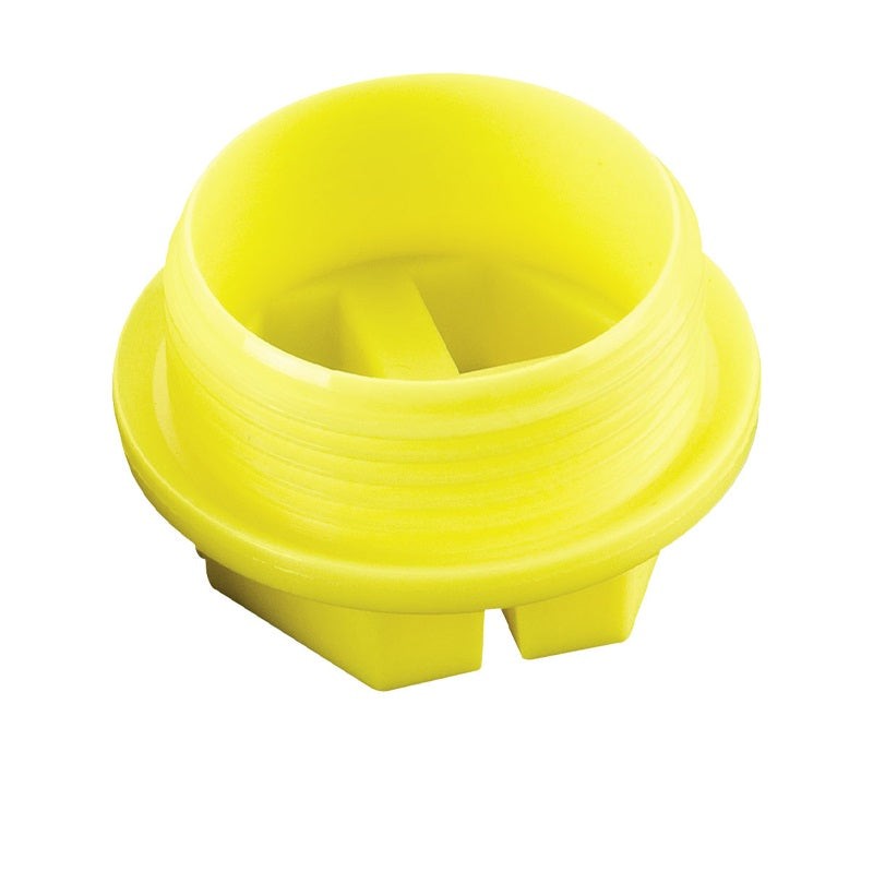 SEALING PLUG F/1/2 BSP THRD BT-0500 YELLOW NYLON