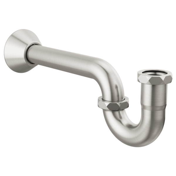 Brizo P-Trap w/Flange in Luxe Nickel