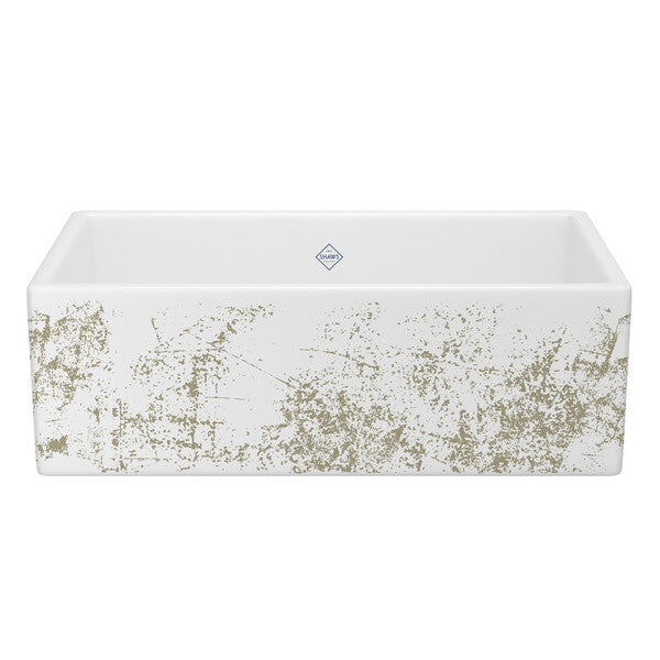 Shaws Classic 33x18x11-3/16" Kitchen Sink in Gold Metallic