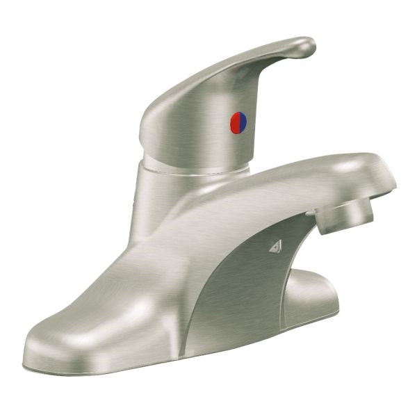 Cornerstone 4" Centerset Lav in Brushed Nickel w/No waste