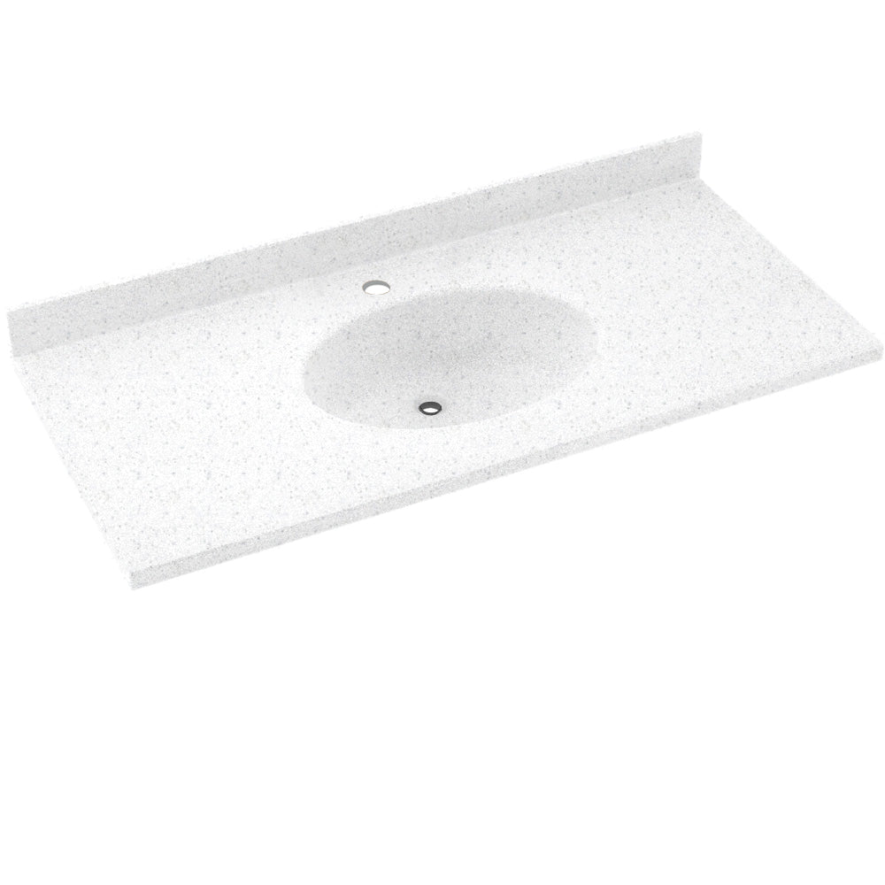 Chesapeake 31x22-1/2" Single Bowl Vanity Top in Arctic Granite