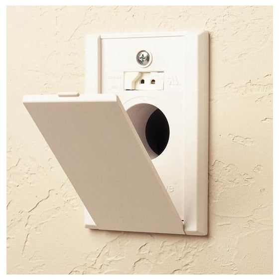 ELECTRIFIED INLET WHITE CI390W 12AWG W/ 6' CORD