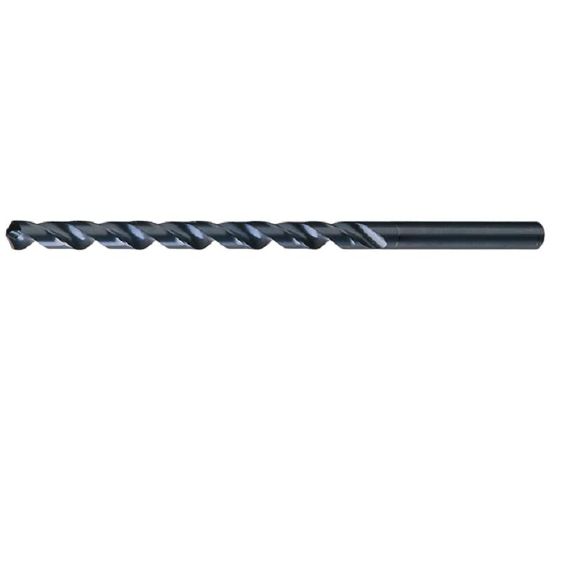 Extra Length Drill 1/4" Diameter 8" OAL HSS Black Oxide