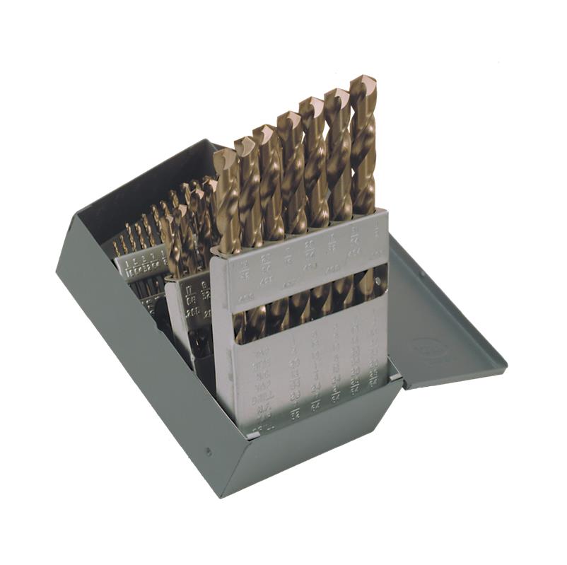 DRILL SET 29PC COBLT 550 57850 1/16 > 1/2 X 64THS - WITH CASE