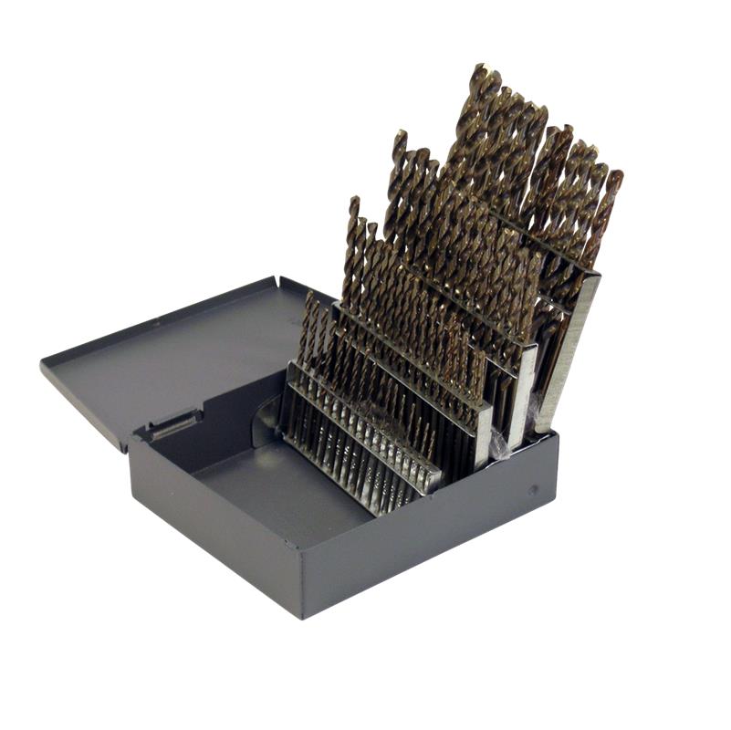 DRILL SET 60PC COBLT 550 57853 1 > 60 WIRE GAGE - WITH CASE