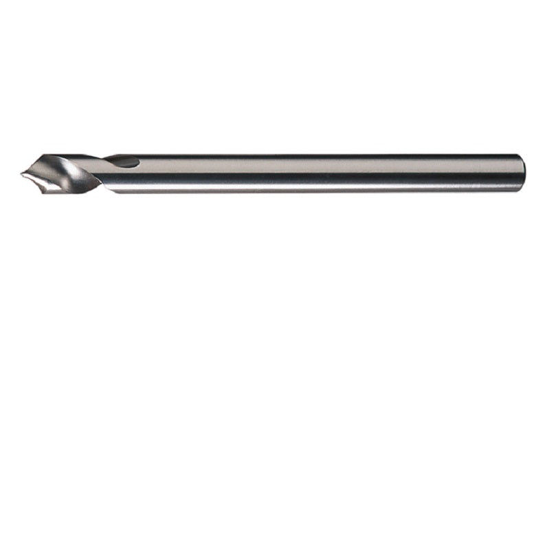 Spotting Drill Regular Length 3/4" 8" OAL 90° Point HSS Bright