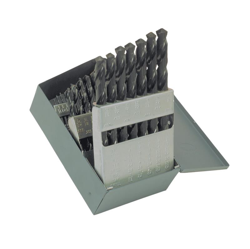 DRILL SET 29PC STR SHNK C21118 1899 - CLE-LINE GP JOB BLK