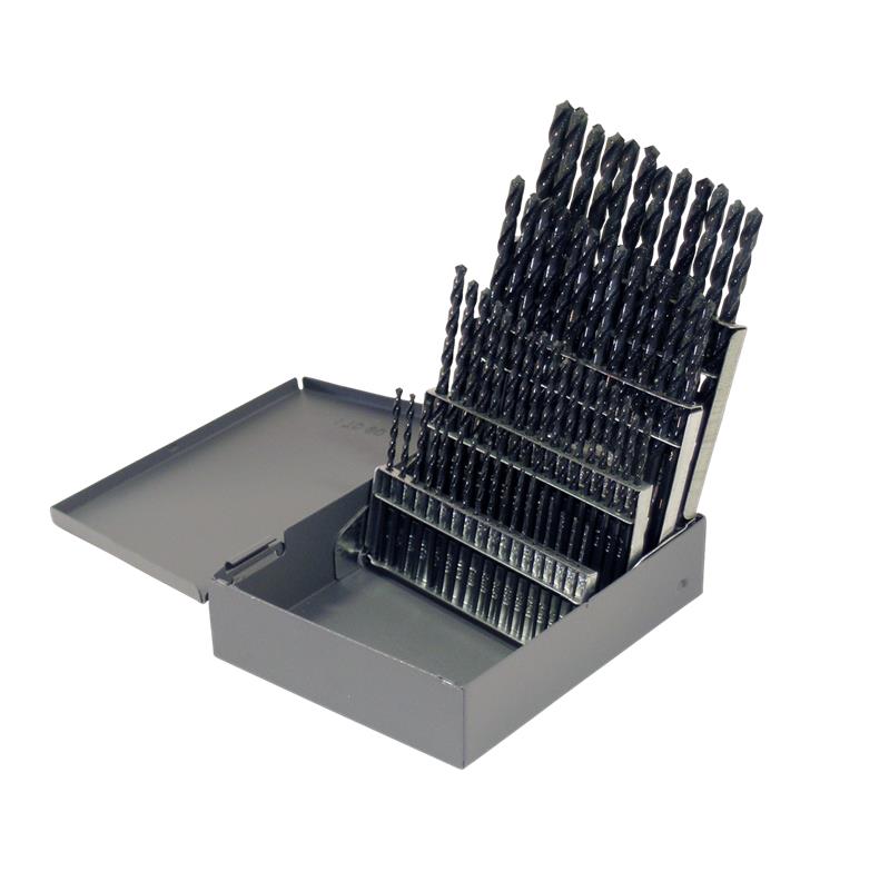 DRILL SET 60PC STR SHNK C21123 1899 - CLE-LINE GP JOB BLK