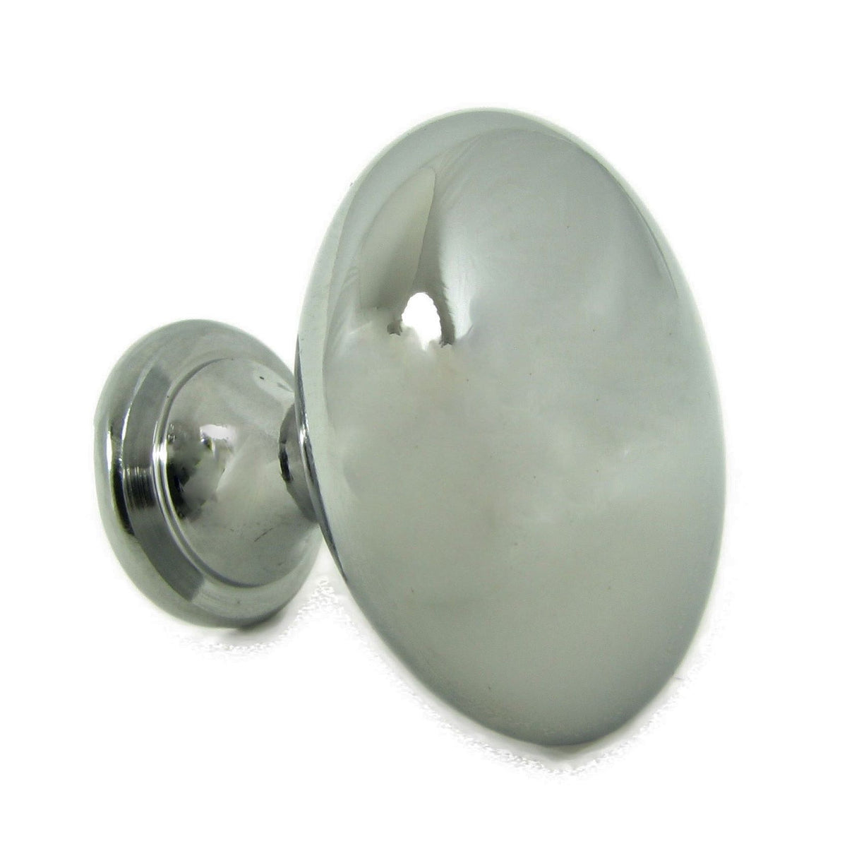 Round 1-1/4" Cabinet Knob in Polished Chrome