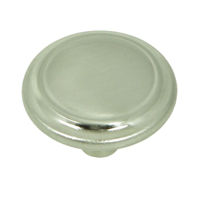 Sidney 1-1/4" Cabinet Knob in Satin Nickel