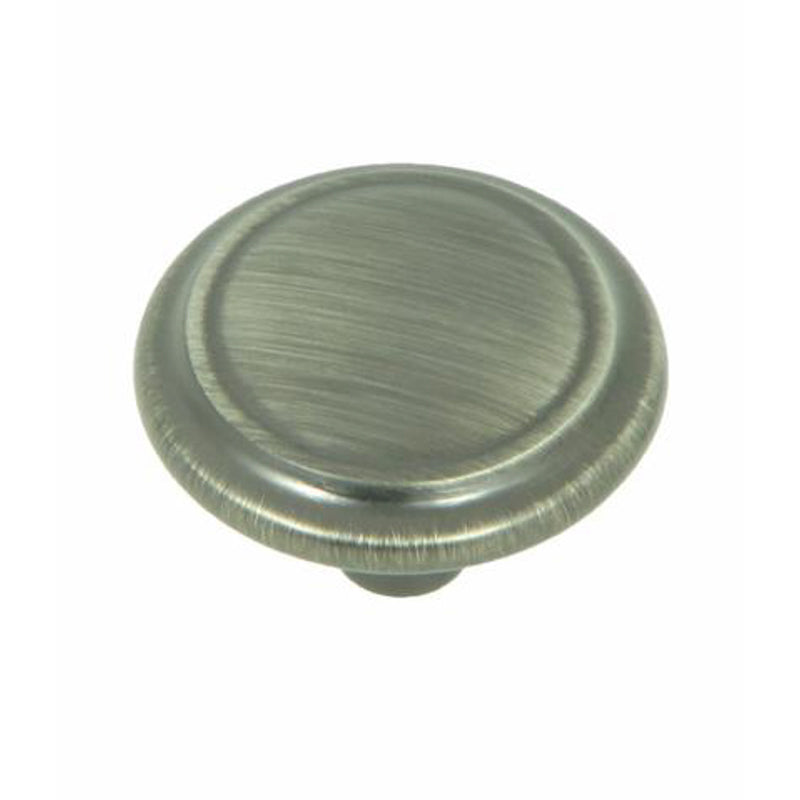 Sidney 1-1/4" Cabinet Knob in Weathered Nickel