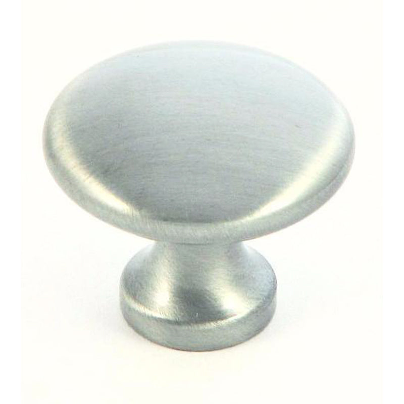 Round 1-1/4" Cabinet Knob in Satin Pewter
