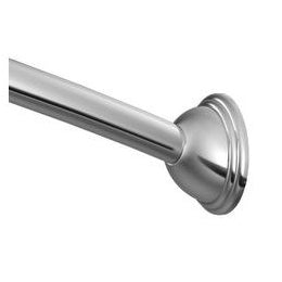 Adjustable Curved Shower Rod 6' Chrome