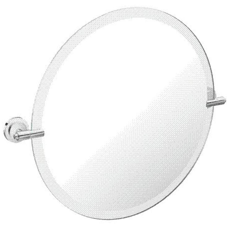Iso 22" Round Mirror w/Chrome