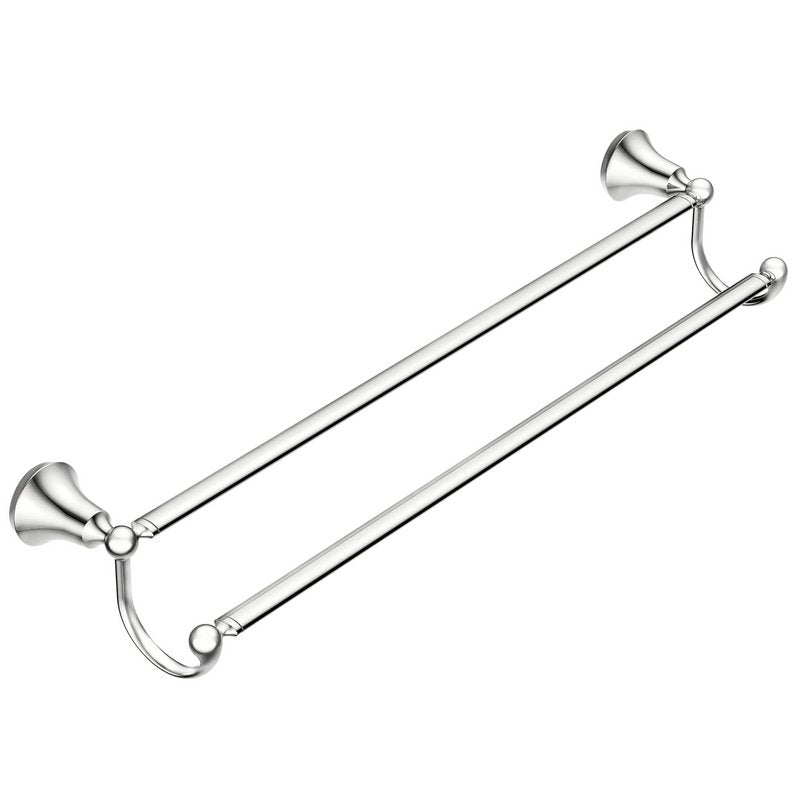 Wynford 24" Double Towel Bar in Chrome