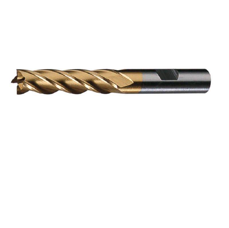 END MILL 3/4 4FL SGL C33396 588 HSS TIN CC LNG LGTH