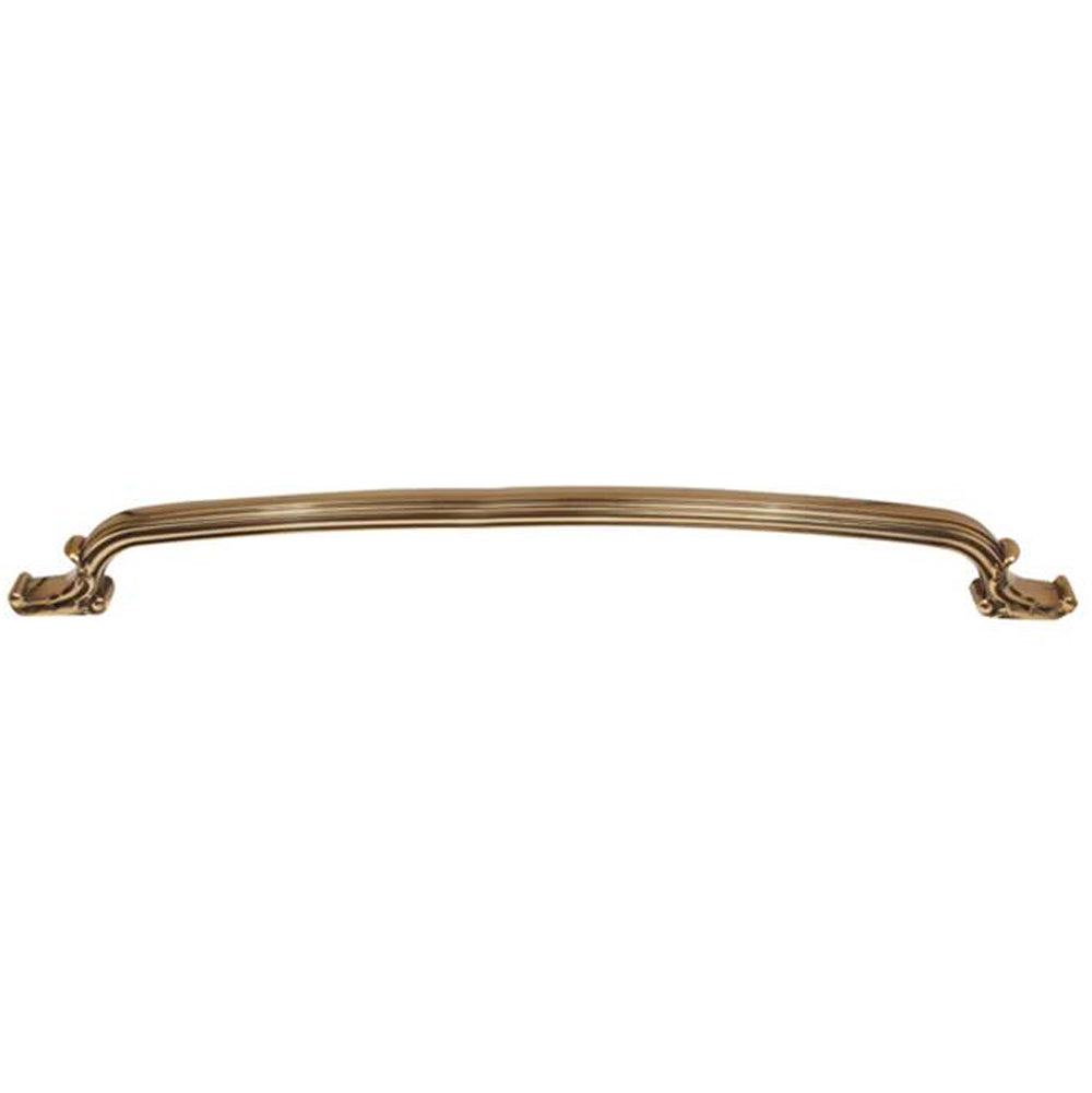 Ornate 18" Appliance Pull w/Polished Antique Finish