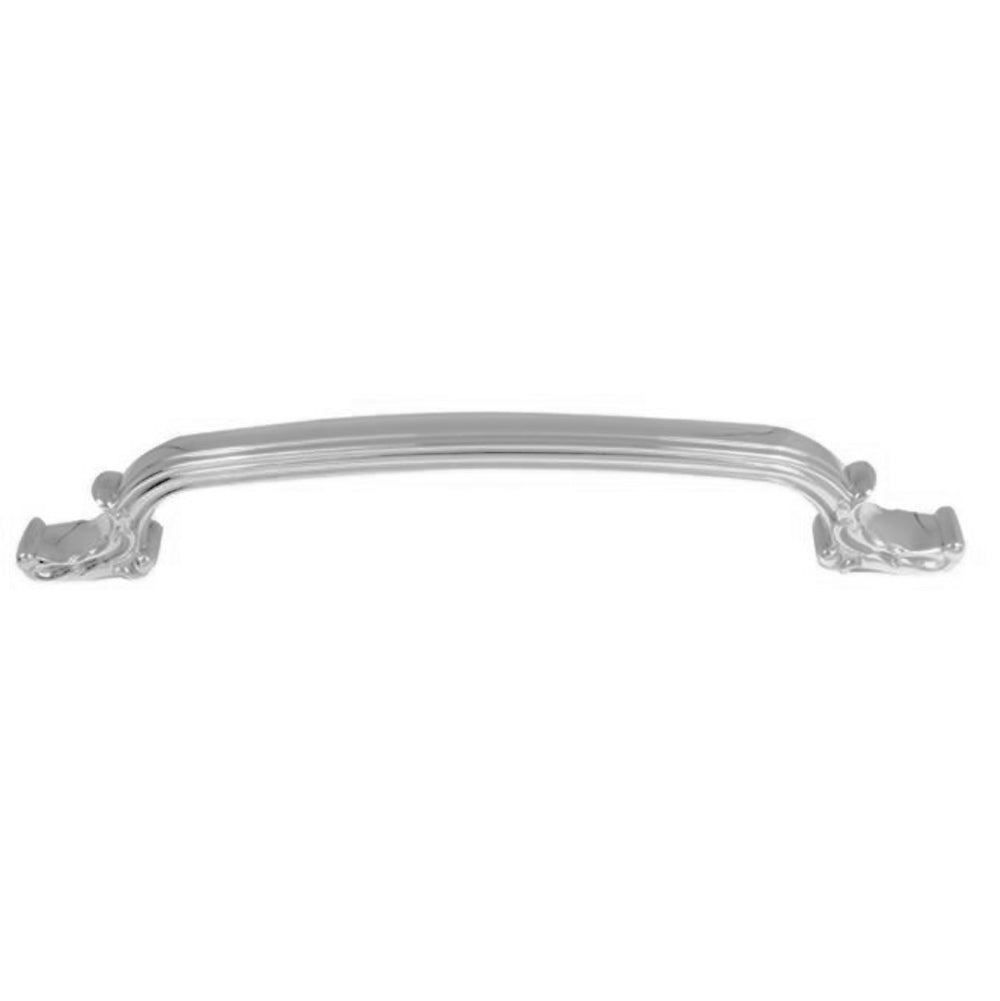 Ornate 8" Appliance Pull w/Satin Nickel Finish