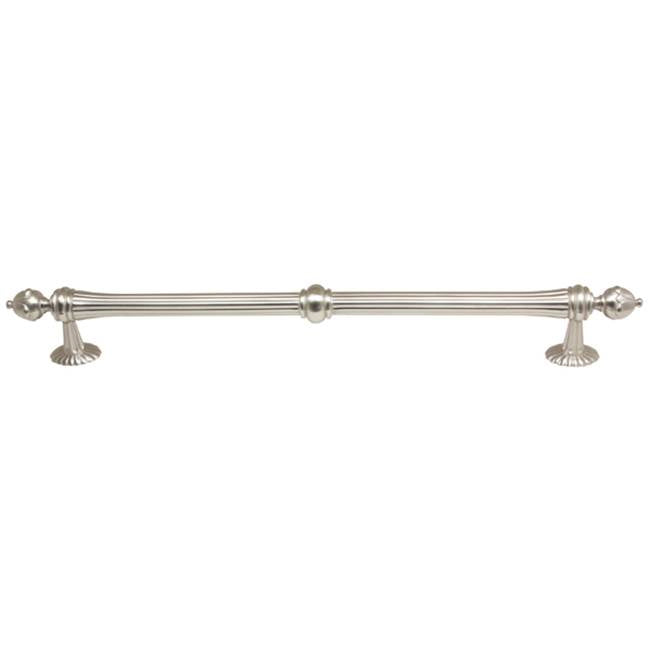 Ornate 12" Appliance Pull w/Satin Nickel Finish