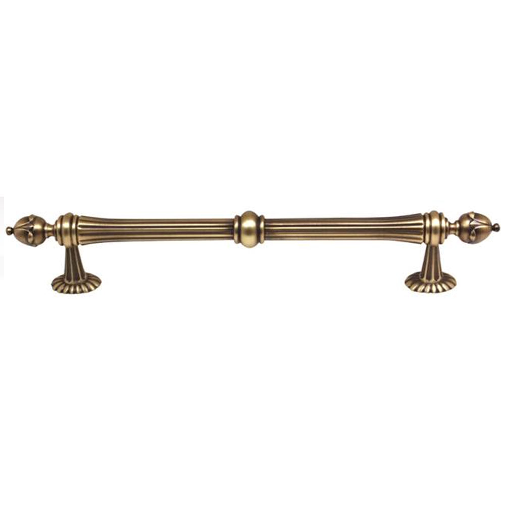 Ornate 8" Appliance Pull w/Antique English Matte Finish