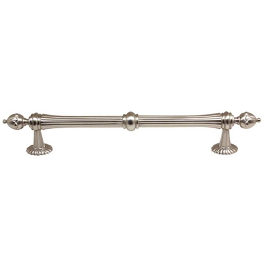 Ornate 8" Appliance Pull w/Satin Nickel Finish