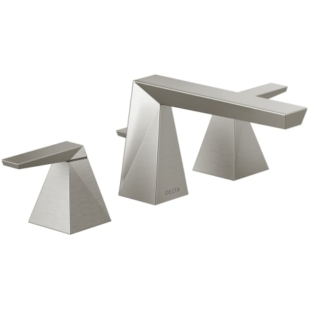 Trillian Widespread Lav Faucet in Stainless w/Pop-Up Drain