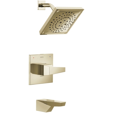 Trillian Tub/Shower Trim In Lumicoat Polishd Nickl
