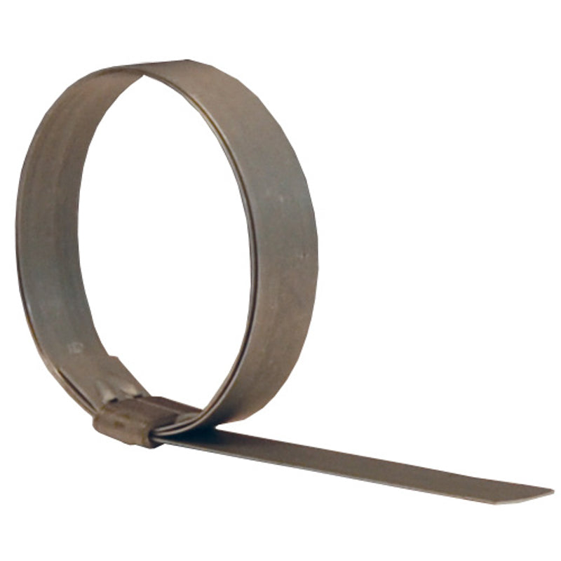 CLAMP 13/16 GAL CARBON STEEL JS301 SMOOTH ID - 3/8 WD - .025 THK
