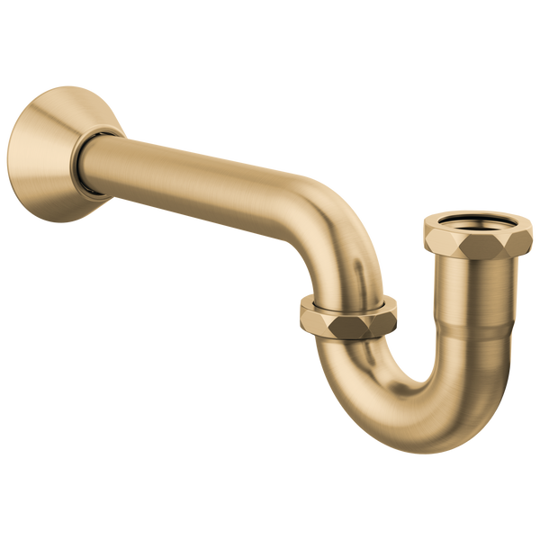 Delta P-Trap w/Flange in Champagne Bronze