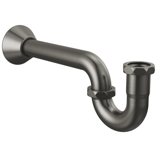 Delta P-Trap w/Flange in Black Stainless